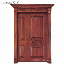 Modern house antique fancy wood door design